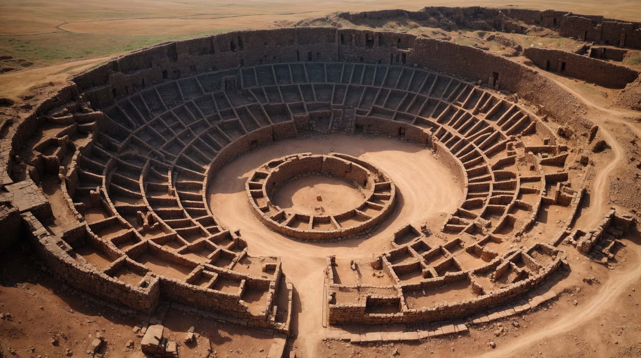 Gobekli Tepe aerial view
