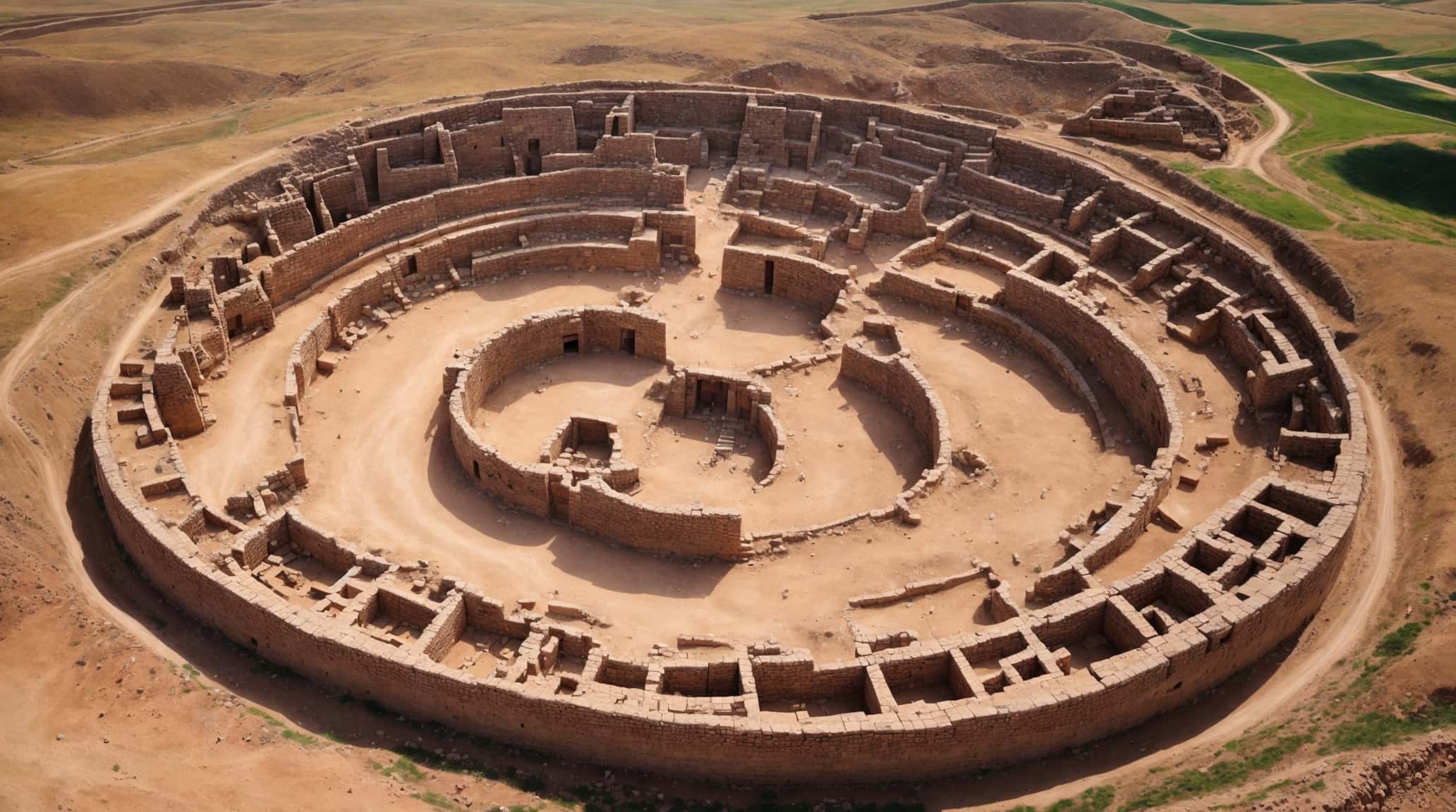 Göbeklitepe aerial view