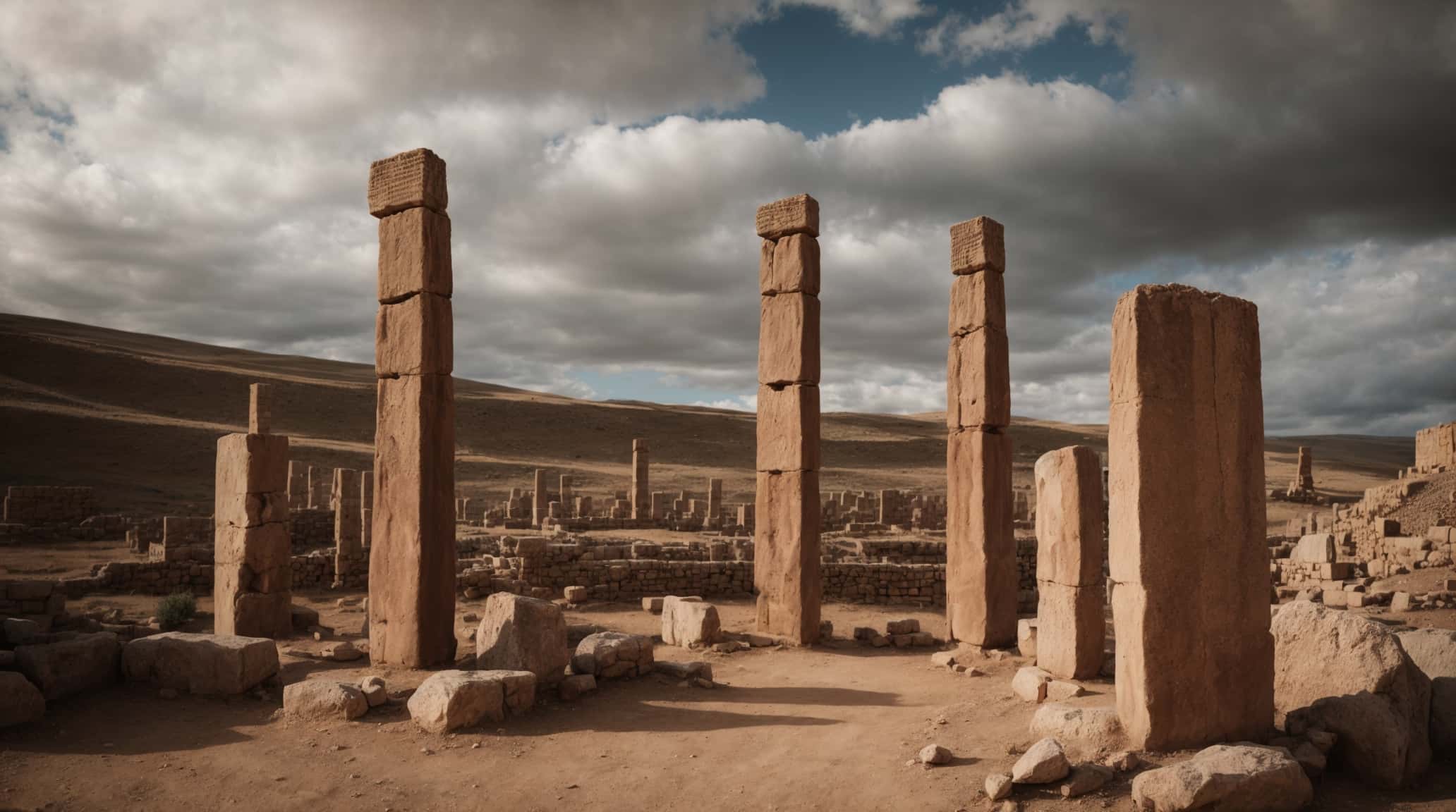 Göbeklitepe pillars