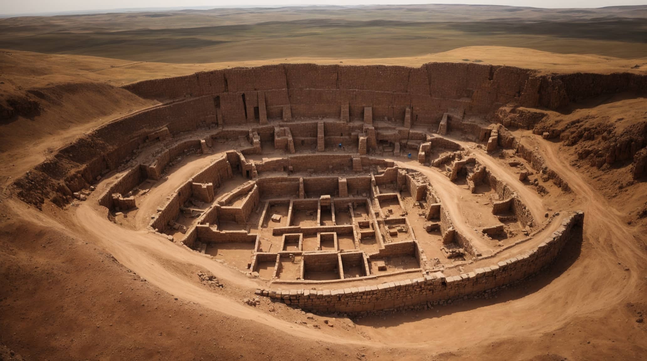Gobekli Tepe aerial view