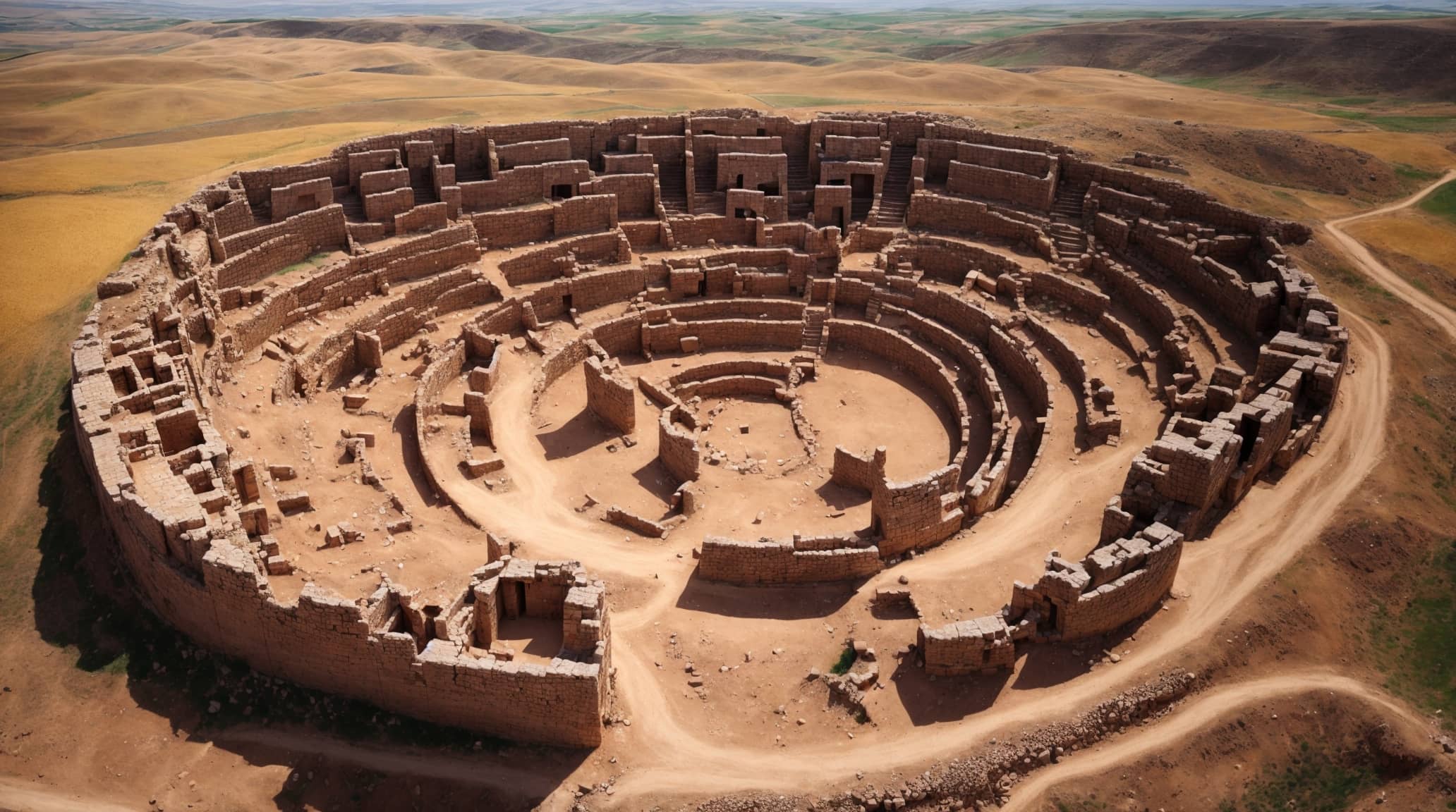 Göbeklitepe aerial view