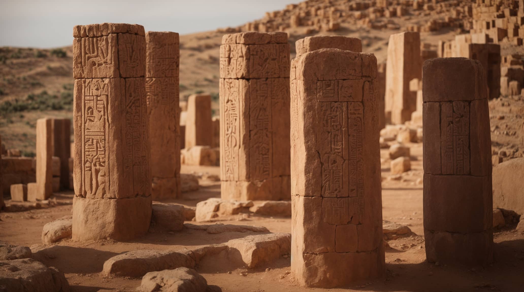 Göbeklitepe pillars