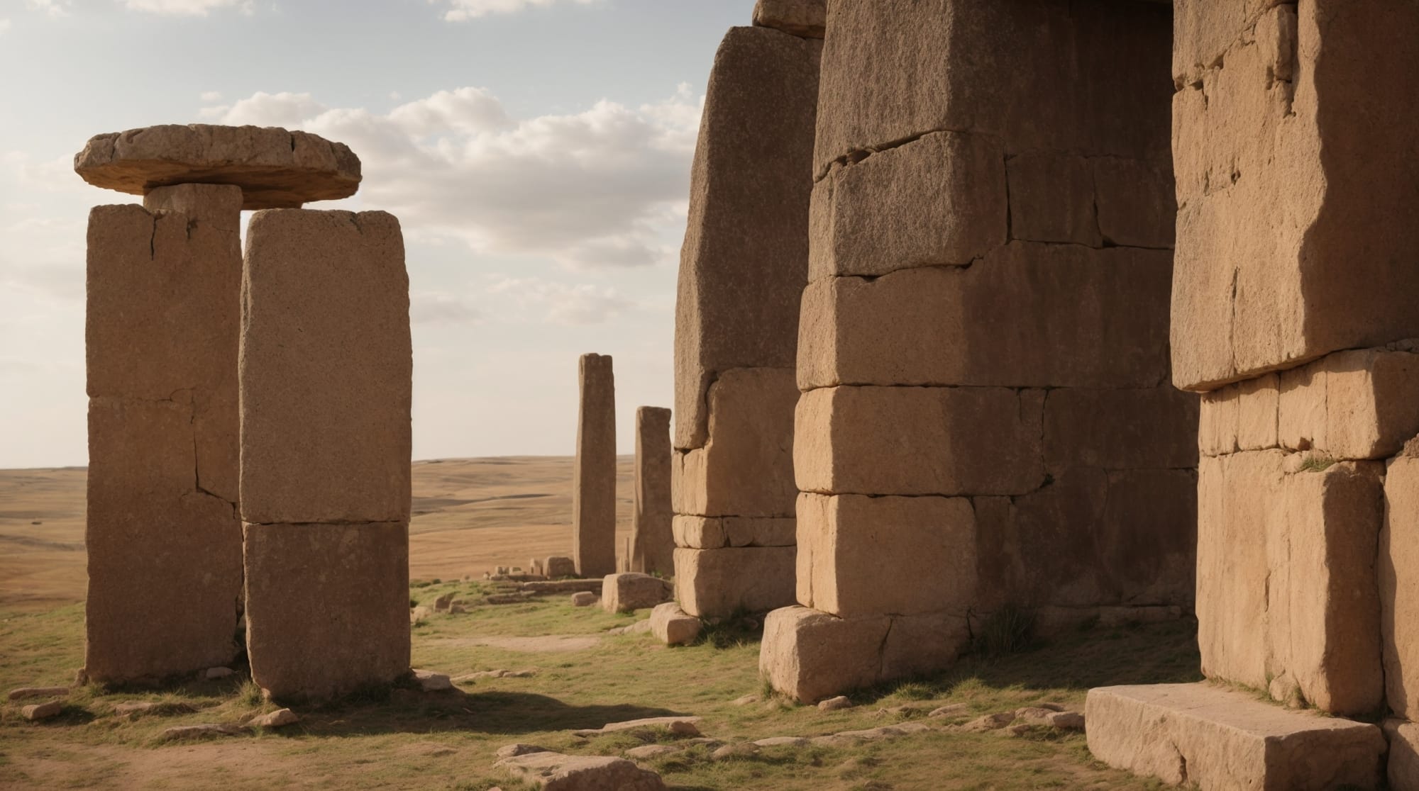 ancient architecture Comparison of stone pillar techniques between Göbeklitepe and Stonehenge