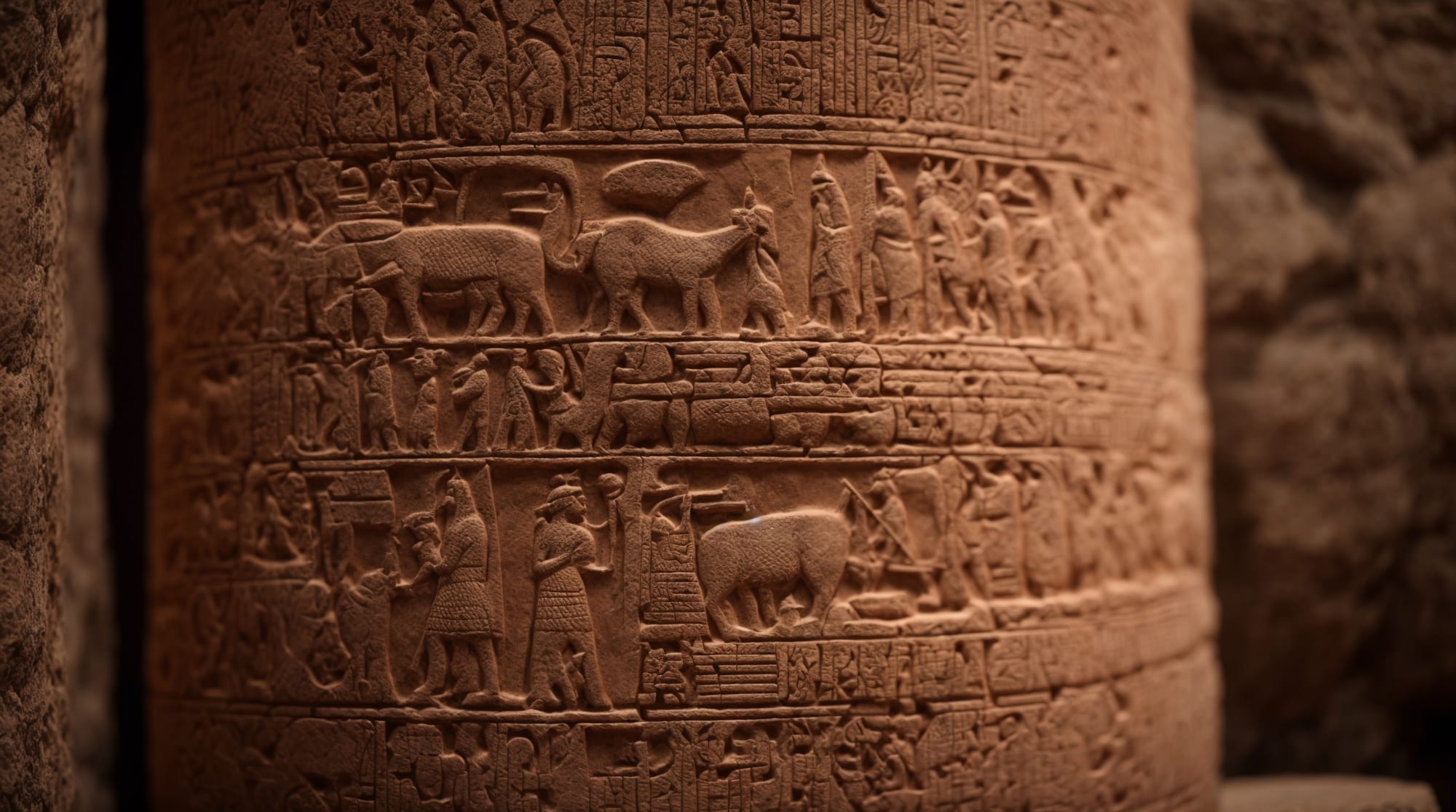 ancient astronomy Detailed carvings on a Göbeklitepe pillar that may represent constellations used for astronomical tracking