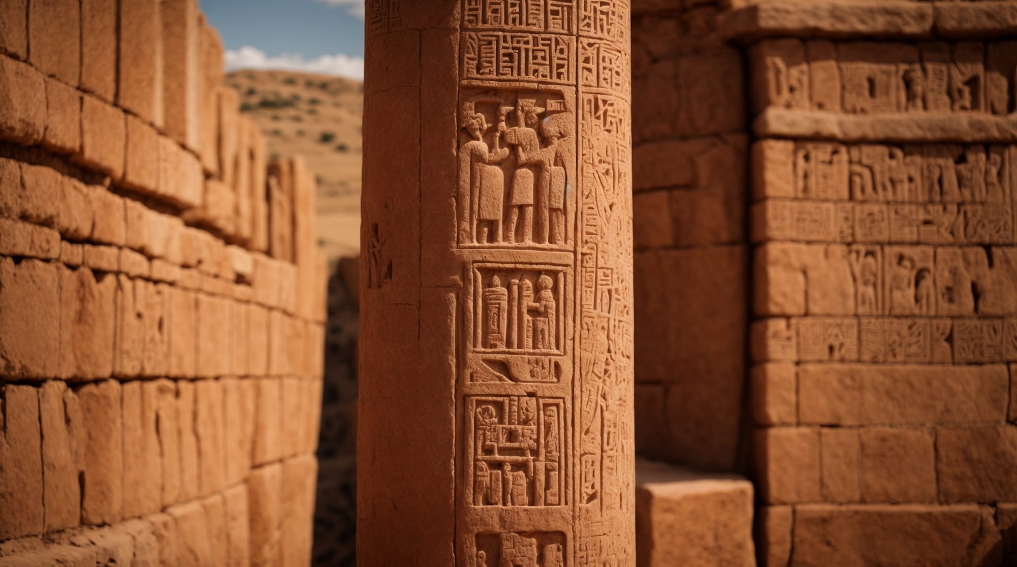 artistic achievements Detailed carving on Gobekli Tepe's T-shaped pillar