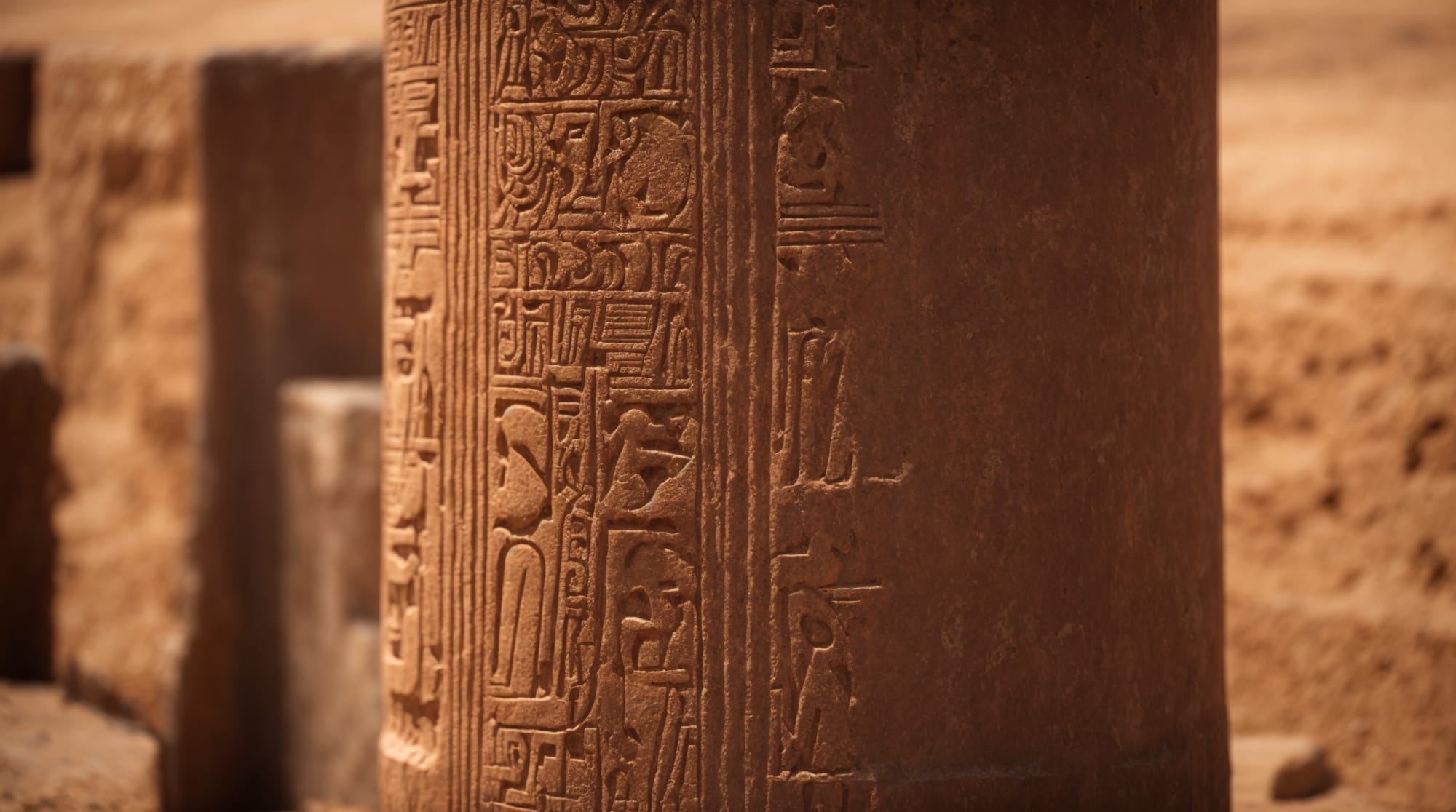 Göbeklitepe Celestial Carving Detailed carving on a Göbeklitepe pillar, possibly representing a celestial event or constellation