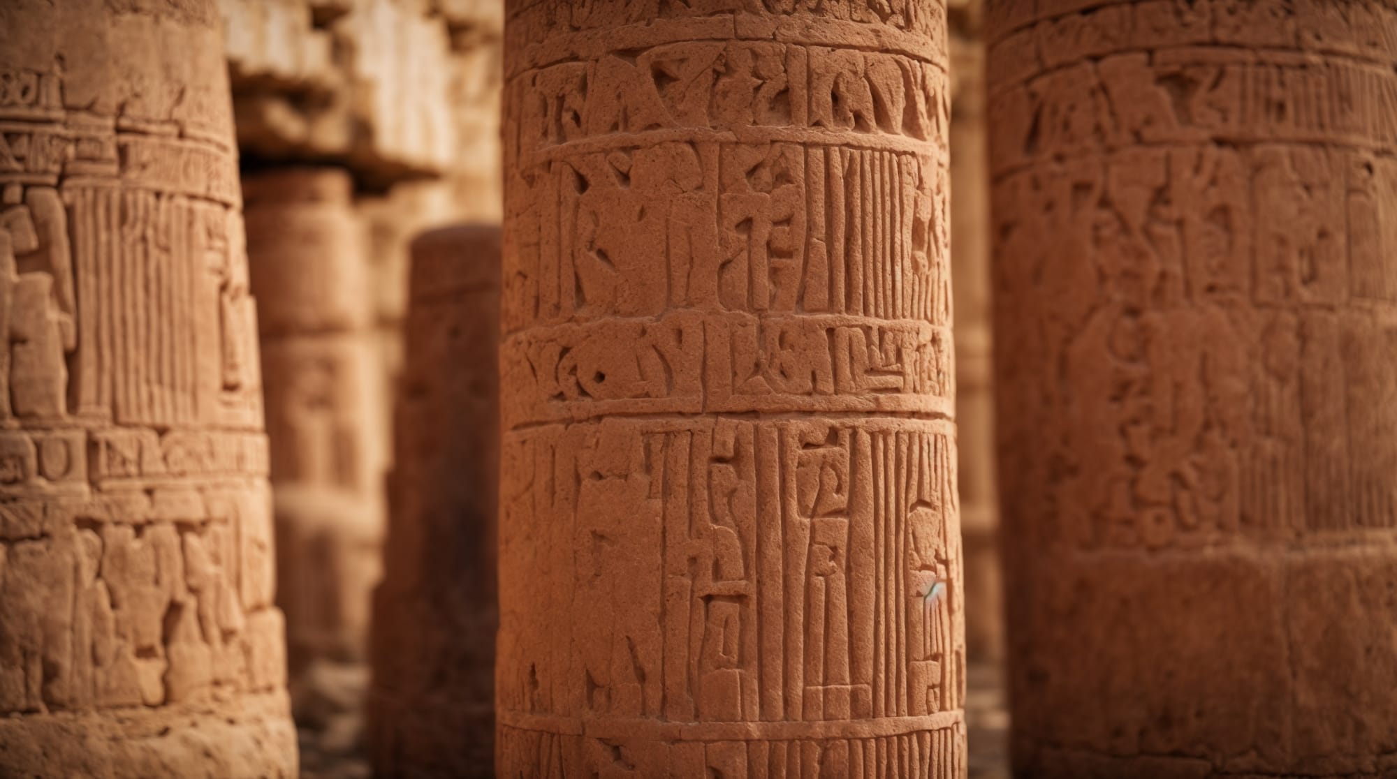 pillar carvings Close-up of pillar carvings at Göbeklitepe